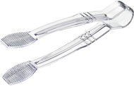 ARAVEN Bufetové kleště ploché, polykarbonát 230 mm, transparentní - Servírovací kleště