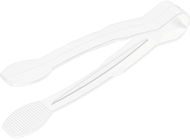 ARAVEN Bufetové kleště ploché, polykarbonát 230 mm, bílé - Servírovací kleště