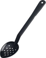 ARAVEN Buffet spoon, perforated, polycarbonate, length 333 mm, black - Spoon