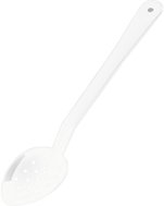 ARAVEN Buffet spoon, perforated, polycarbonate, length 333 mm, white - Spoon