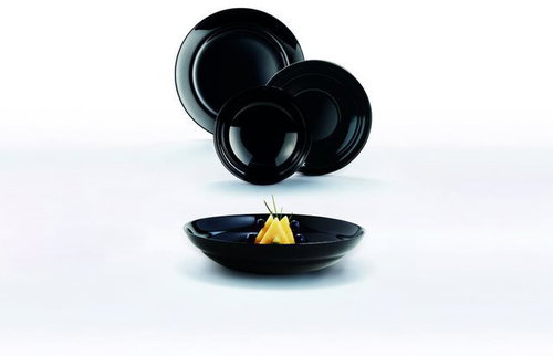 Luminarc ALEXIE BLACK, 18 pcs - Dish Set - Main image