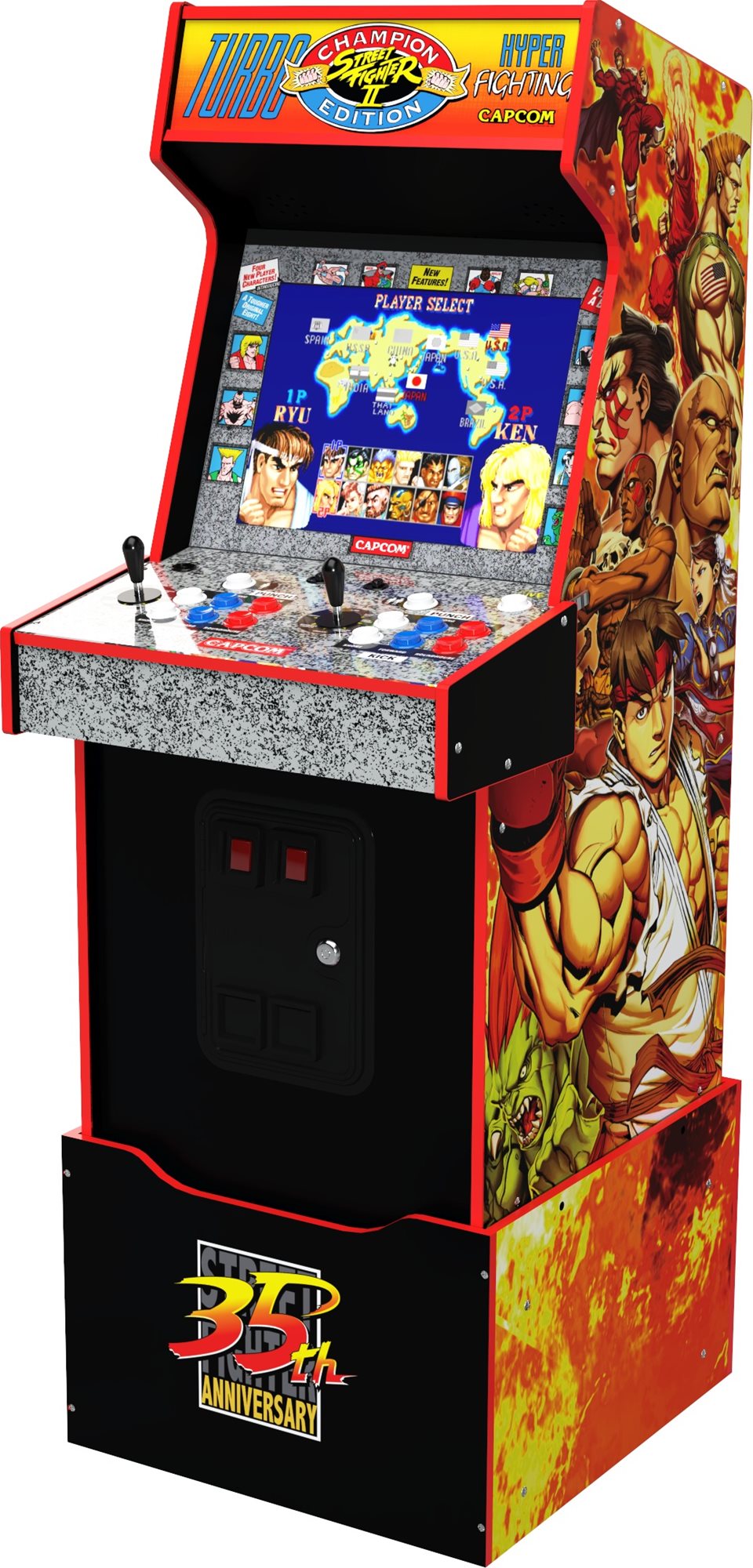 Arcade1up Street Fighter Legacy 14in1 WLAN Enabled ArcadeAutomat