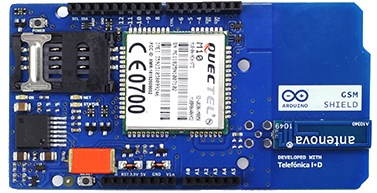 Arduino Shield - GSM module (integrated antenna) - Building Set - Main image