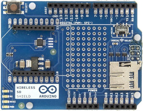 Arduino Wireless SD Shield - Building Set - Main image