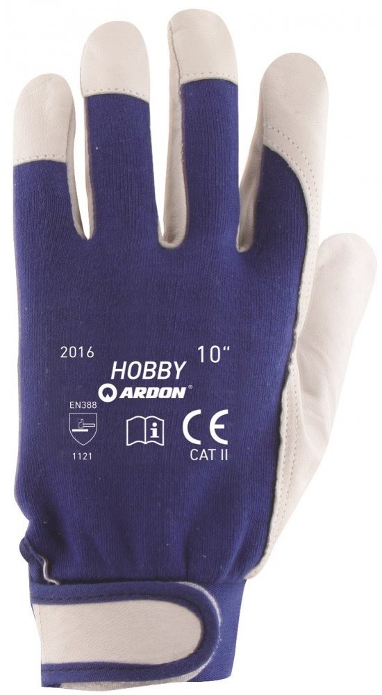 Ardon HOBBY Kesztyű, kék, 10