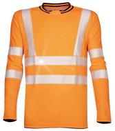 Ardon T-shirt with long sleeves SIGNAL orange sized. M - Workwear