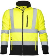 Ardon SIGNAL warning fleece sweatshirt yellow size 2.5 mm XXL - Work Hoodie