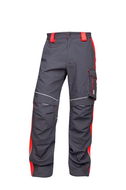 Work Trousers Ardon Waist trousers NEON gray-red size 50 - Pracovní kalhoty 