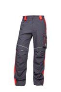 Work Trousers Ardon Waist trousers NEON gray-red size 52 - Pracovní kalhoty 