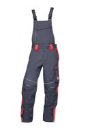 Work Overalls Ardon Pants with lac NEON gray-red size 58 - Montérky