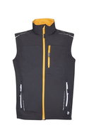 Ardon VISION softshell vest, black, size 4 mm. L - Work Vest