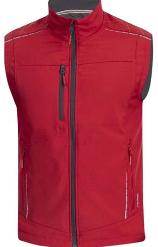Ardon VISION softshell vest, red, size 4.5 mm XXL - Work Vest - Main image