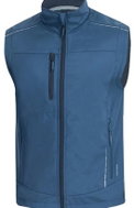 Ardon VISION softshell vest, blue, size 4.5 mm S - Work Vest