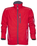 Ardon Jacket soft. VISION men's, red, sizing. L - Work Jacket