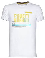 Ardon T-shirt 4TECH print PowerWork white size L - Work T‑Shirt