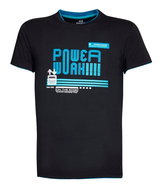 Ardon T-shirt 4TECH print PowerWork black size XL - Work T‑Shirt