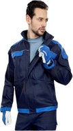 Ardon Blouse COOL TREND dark blue-light blue sizing. XXL - Work Shirt