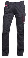 Ardon Pants FLORET black and pink size 42 - Workwear