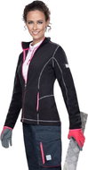 Ardon FLORET ladies fleece sweatshirt black sized. M - Workwear