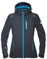 Ardon Bunda softsh. FLORET women's, black, turquoise zippers size XXXL - Work Jacket