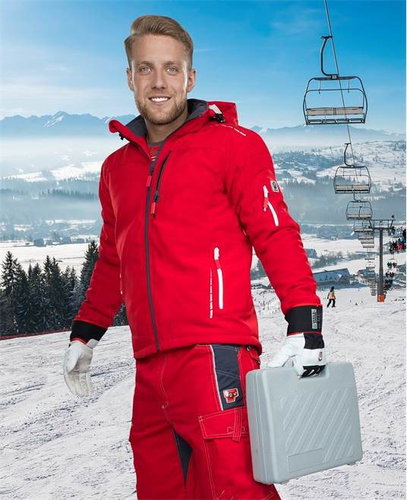 Ardon Jacket soft. WINTER VISION men's, red size. S - Work Jacket - Main image