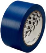 3M™ Universal Marking PVC Adhesive Tape 764i, Blue, 50mm x 33m - Duct Tape