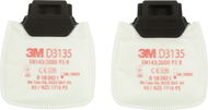 3M Secure Click D3135 Částicový filtr P3 R - balení 2ks  - Filtr do respirátoru