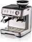 Ariete nerezový espresso kávovar  s mlýnkem 1313 - Pákový kávovar