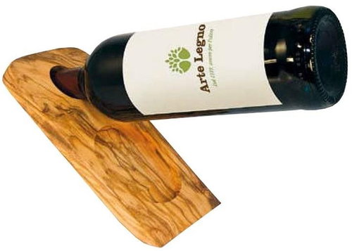 Arte Legno - design wine rack 22X11X1,5 cm (LEO66) - Wine Stand - Main image