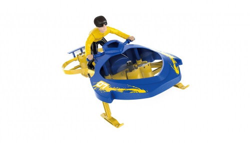 Amewi RC drone Extreme Air Cycle hand controlled, blue-yellow - Drone - Main image