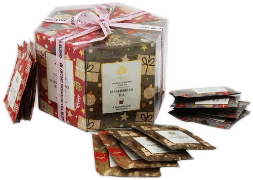 ARÔME Black tea in gift pack, 6 flavours, 8 pieces each - Gift Set - Main image