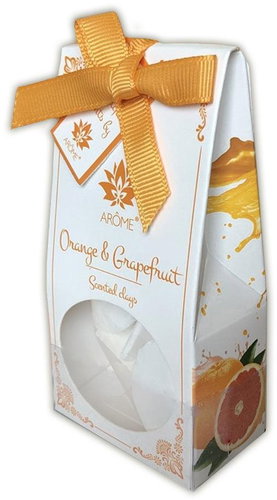 ARÔME Orange and Grapefruit fragrance clays, 6 pcs - Closet Fragrance - Main image