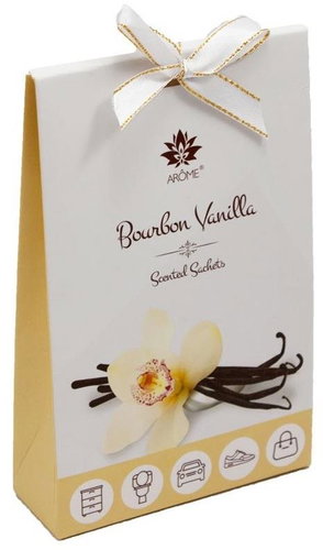 ARÔME Fragrance bags Bourbon Vanilla, 3 pcs - Closet Fragrance - Main image