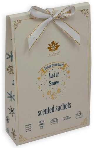 ARÔME Scented bags, 3 pcs in pack, Fallen Snowflakes - Closet Fragrance - Main image
