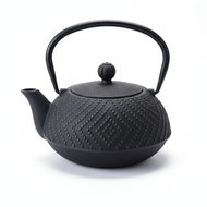 AROMELIO Cast iron teapot with filter KAMIN, 900 ml, black - Tea Kettle