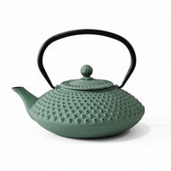 AROMELIO Cast iron teapot with filter MIKA, 1250 ml, blue - Tea Kettle