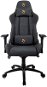 AROZZI VERONA Signature Soft Fabric fekete, arany logóval - Gamer szék