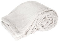 ARÔME HOME Luxury blanket with velvet lining, Velvet white - Blanket
