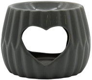 ARÔME Aromalamp Heart 8,5 cm, grey - Aroma Lamp