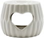 ARÔME Aromalampa Srdce 8,5 cm, bílá - Aromalampa