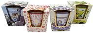 ARÔME Set  Svíček ve skle  4 × 120 g - květinová vůně - Gift Set