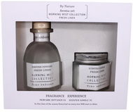 Home Elements Gift set - scented diffuser and candle Fresh cotton - Gift Set