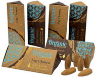 ARÔME Set 6x 12 organických vonných františků se zpětným tokem, Nag Champa - Vonné tyčinky