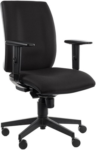ANTARES 1380 SYN FLUTE D2 Black + Armrests BR06 Main image ANTARES 1380 SYN FLUTE D2 Black + Armrests BR06 - Office Chair - Main image