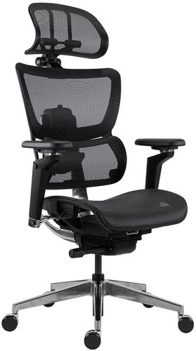 ANTARES Glose, mesh, black - Office Chair - Main image
