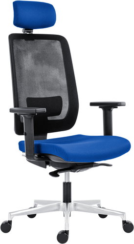 ANTARES ERIZA PDH ALU modrá - Office Chair - Main image