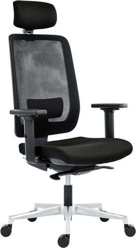 ANTARES ERIZA PDH ALU černá - Office Chair - Main image