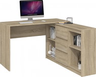 ARTENAT Plus, 120 cm, sonoma oak - Writing Desk