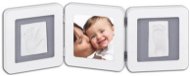 Baby Art Photo Frame Double - White / Grey - Photo Frame