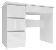 ARTENAT Mijas L, 98 cm, white gloss - Writing Desk